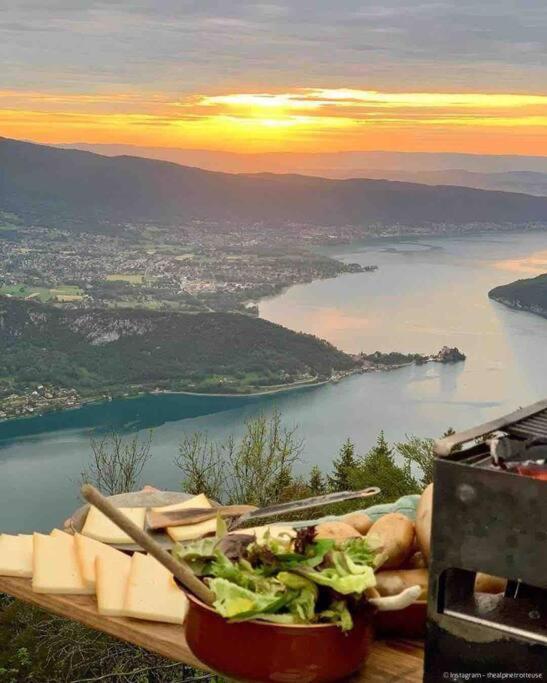 Maison 3 Chambres Au Lac D'Annecy, 30Min La Clusaz Menthon-Saint-Bernard Luaran gambar