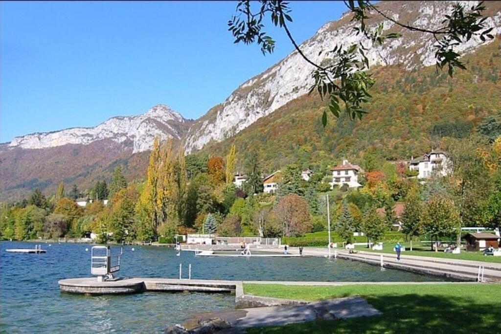 Maison 3 Chambres Au Lac D'Annecy, 30Min La Clusaz Menthon-Saint-Bernard Luaran gambar